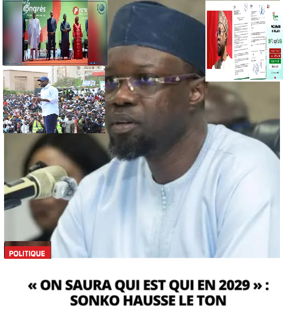 Cap sur 2029 : consécration officielle d’Ousmane Sonko comme président du parti PASTEF, la massification par « absorption »