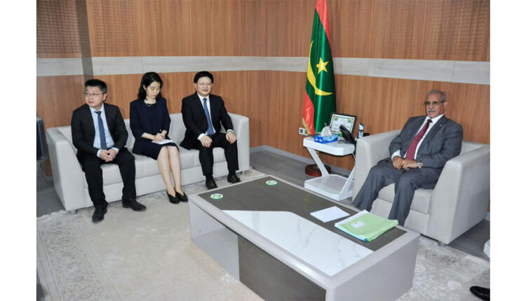 Nouakchott : le Président de l’Assemblée nationale reçoit l’ambassadeur de Chine