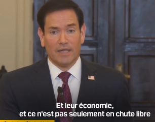 “Le détroit d’Ormuz est ouvert. Il y a presque autant de pétrole qui s’écoule maintenant qu’il y en avait avant le début du conflit”, affirme Marco Rubio, secrétaire d’État des États-Unis